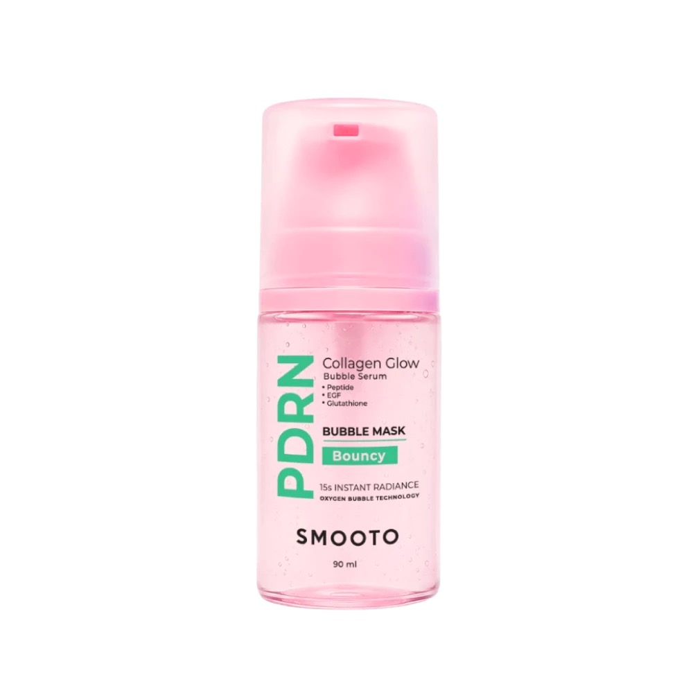 Сыворотка-пенка с коллагеном SMOOTO PDRN Collagen Glow Bubble Serum (BOUNCY)  